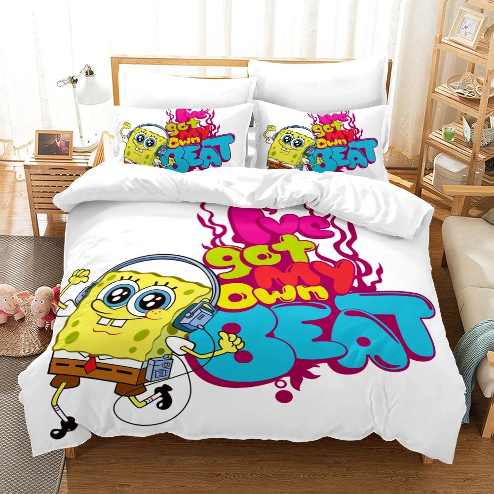 SpongeBob Schwammkopf 09 Kinderbettwäsche - Bettwäsche