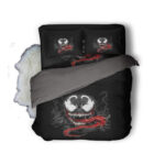 Venom Classic Black Scary Bedrucktes Ding Kinderbettwäsche – Bettwäsche