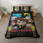Harry Potter Harry Potter Chibi Kinderbettwäsche – Bettwäsche