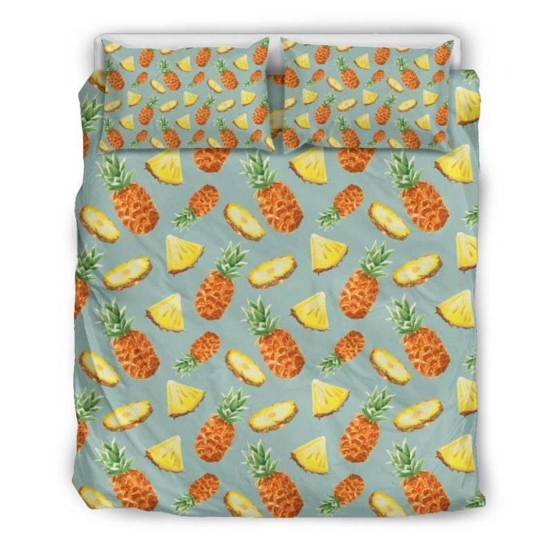 Aquarell Ananas Kinderbettwäsche - Bettwäsche