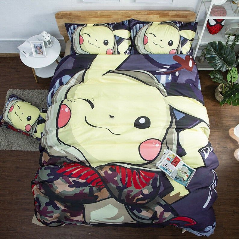 Pokémon Pikachu 2 Kinderbettwäsche - Bettwäsche