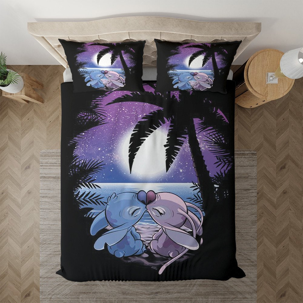 Lilo und Stitch, Stitch und Angel Kinderbettwäsche - Bettwäsche