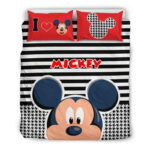 Micky Disney Ich liebe Micky Maus Kinderbettwäsche – Bettwäsche
