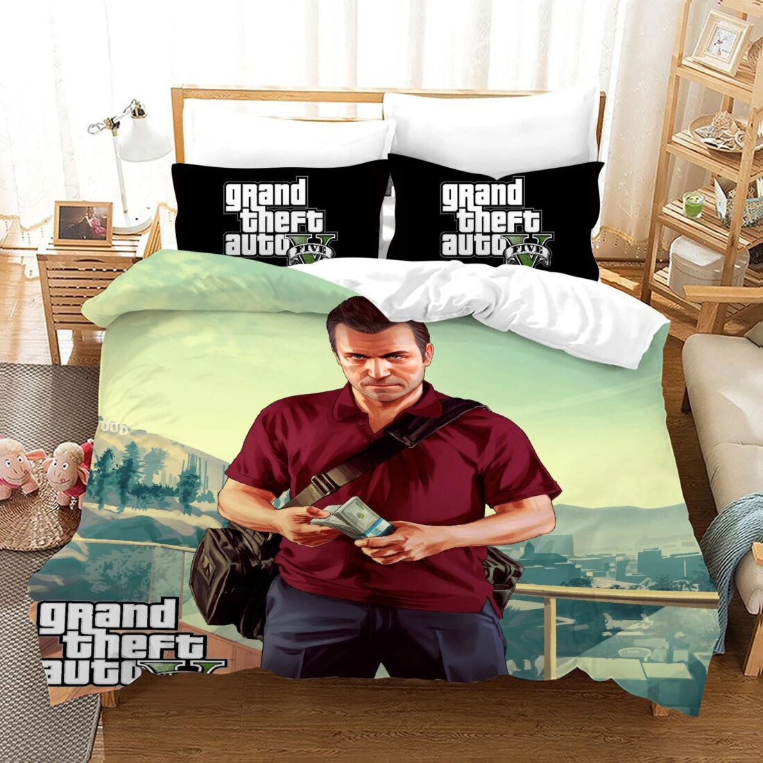Grand Theft Auto GTA 04 Kinderbettwäsche - Bettwäsche