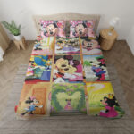 Minnie Maus Disney Happy Valentines Day Kinderbettwäsche – Bettwäsche