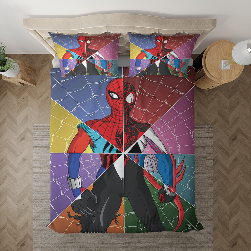 Spider Man in die Spinne Vers 02 Kinderbettwäsche - Bettwäsche