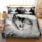 Wolf Zeichnung Kinderbettwäsche – Bettwäsche