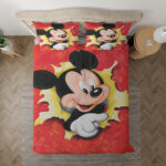 Micky Maus Rot Disney Kinderbettwäsche – Bettwäsche