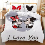 Disney Micky Ihr König Seine Königin Micky Maus Minnie Maus 4 7 Kinderbettwäsche – Bettwäsche