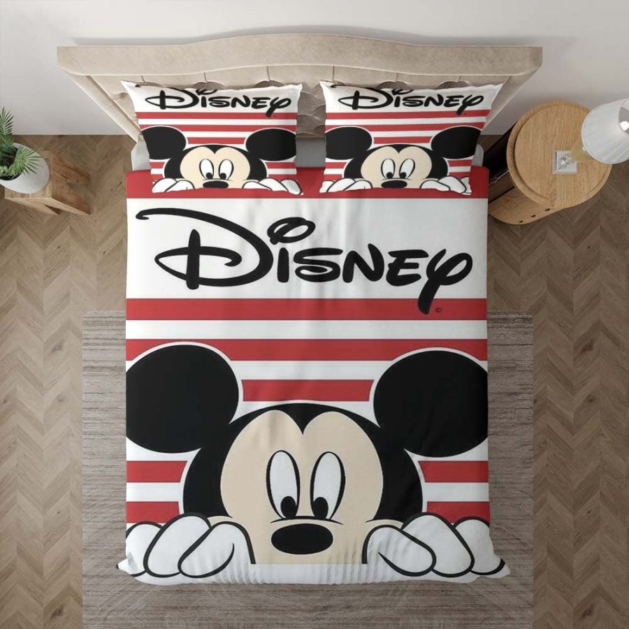 Micky Maus Disney Micky Maus lustig süß 2 Kinderbettwäsche - Bettwäsche – Bild 3