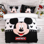 Cartoon Kinder Micky Maus Disney Kinderbettwäsche – Bettwäsche