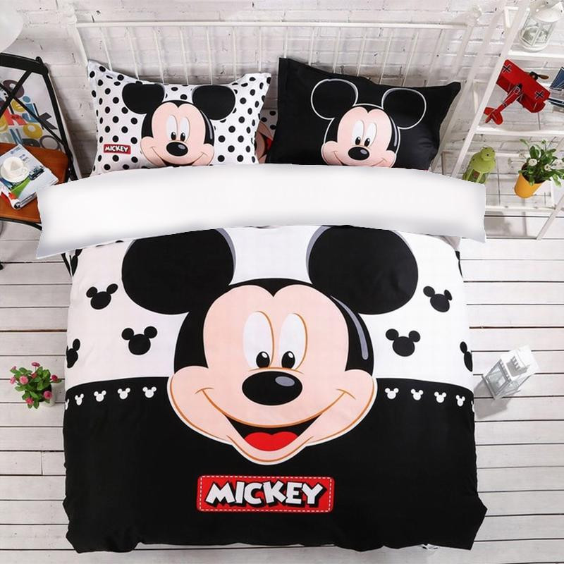 Cartoon Kinder Micky Maus Disney Kinderbettwäsche - Bettwäsche
