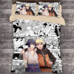 Comic Naruto und Sasuke Kinderbettwäsche – Bettwäsche