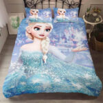 Disney Elsa Eiskönigin Frozen Prinzessin Kinderbettwäsche – Bettwäsche