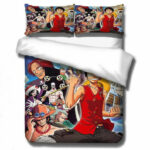 One Piece 17 Luffy und alle Charaktere Kinderbettwäsche – Bettwäsche