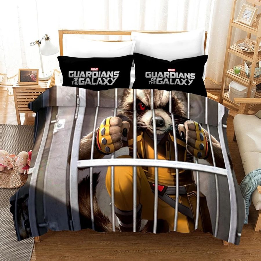 Guardians Of The Galaxy Rocket Raccoon 2 Kinderbettwäsche - Bettwäsche – Bild 3