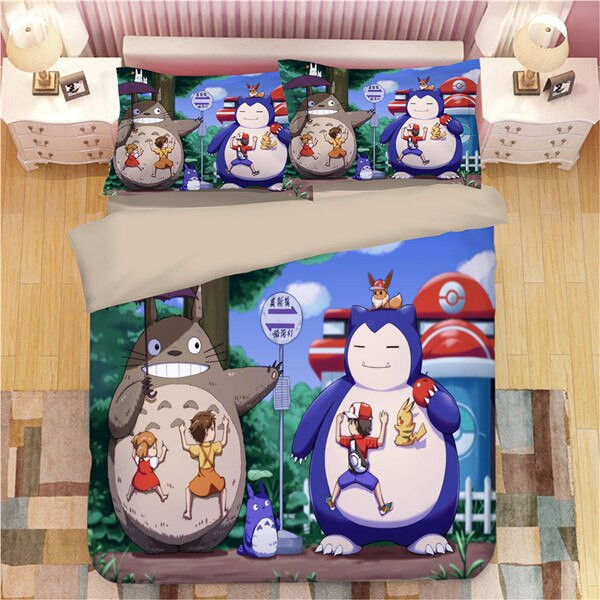 Totoro 12 Kinderbettwäsche - Bettwäsche