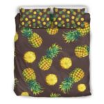 Braune Ananas Kinderbettwäsche – Bettwäsche