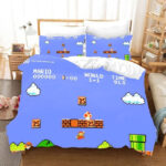 Super Mario 1 Kinderbettwäsche – Bettwäsche