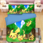 Pikachu Pokémon 12 Kinderbettwäsche – Bettwäsche