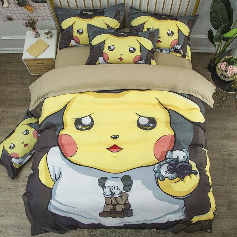 Pokémon Pikachu 4 Kinderbettwäsche - Bettwäsche