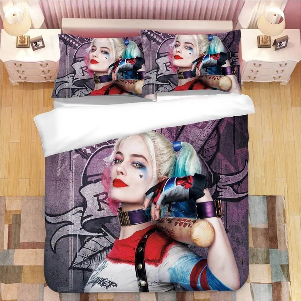 DC Comics Harley Quinn 3 Kinderbettwäsche - Bettwäsche