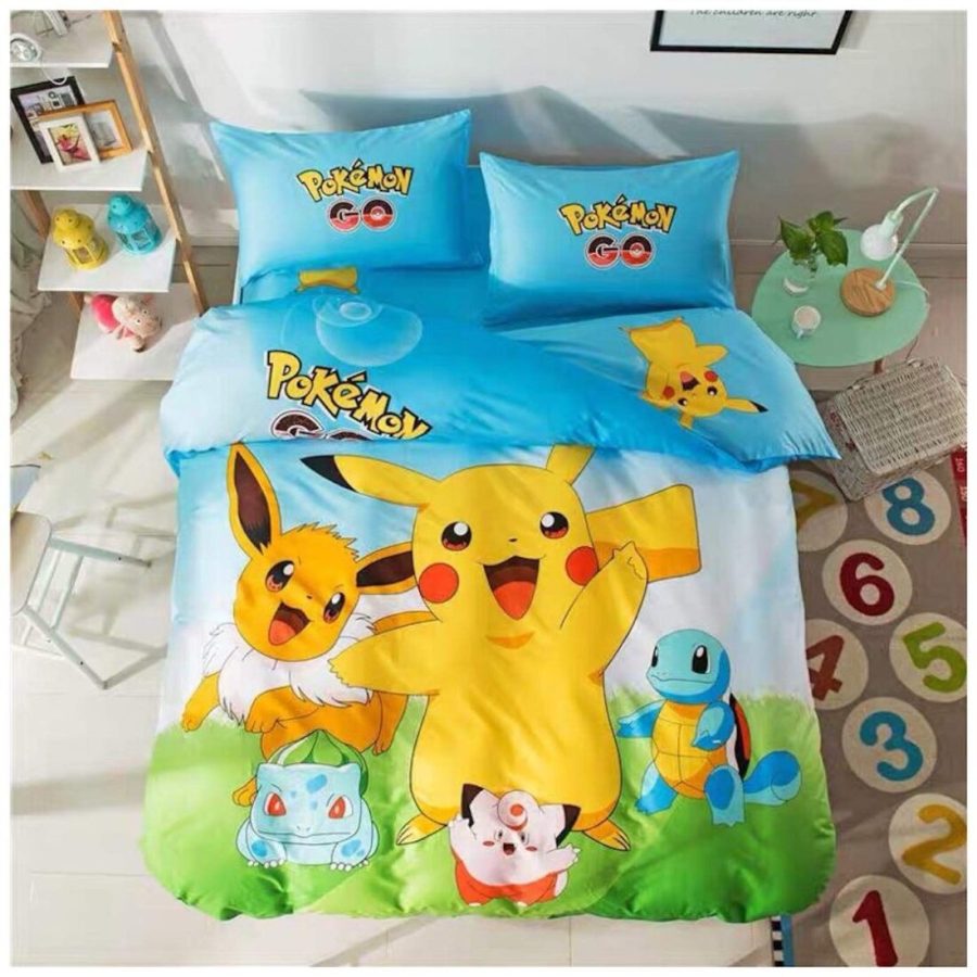 Pikachu Pokémon und seine Freunde Kinderbettwäsche - Bettwäsche – Bild 3