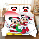 Frohe Weihnachten Disney Mickey Mouse und Minnie Mouse Kinderbettwäsche – Bettwäsche