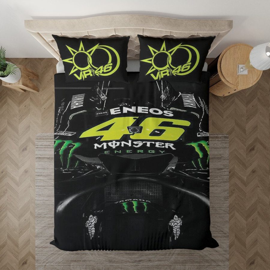 Valentino Rossi Motorradrennen 04 Kinderbettwäsche - Bettwäsche – Bild 3