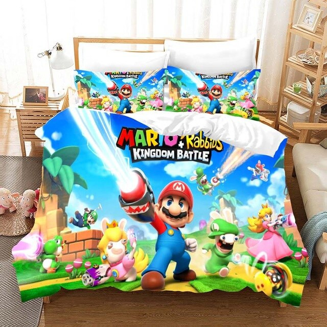 Super Mario 8 Kinderbettwäsche - Bettwäsche