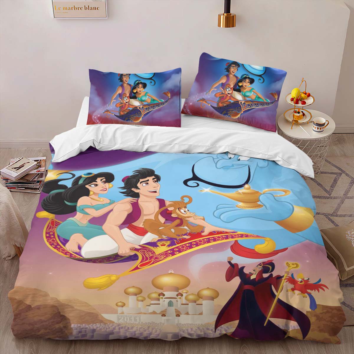 Aladdin Disney 05 Kinderbettwäsche – Bettwäsche – Bild 2