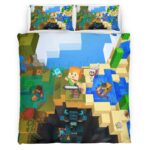 Alex in Minecraft Welt Kinderbettwäsche – Bettwäsche