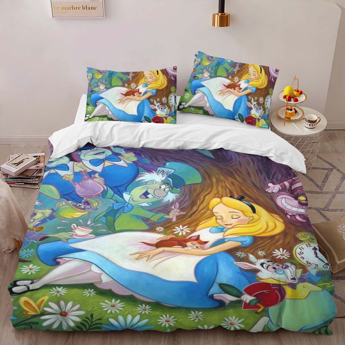 Alice im Wunderland 06 Kinderbettwäsche – Bettwäsche – Bild 2
