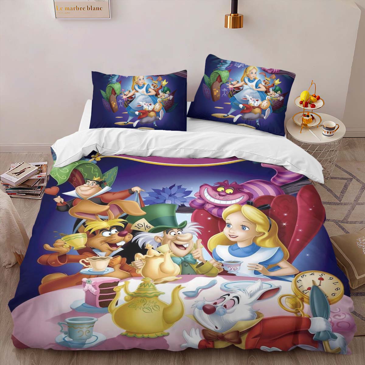 Alice im Wunderland 10 Kinderbettwäsche – Bettwäsche – Bild 2