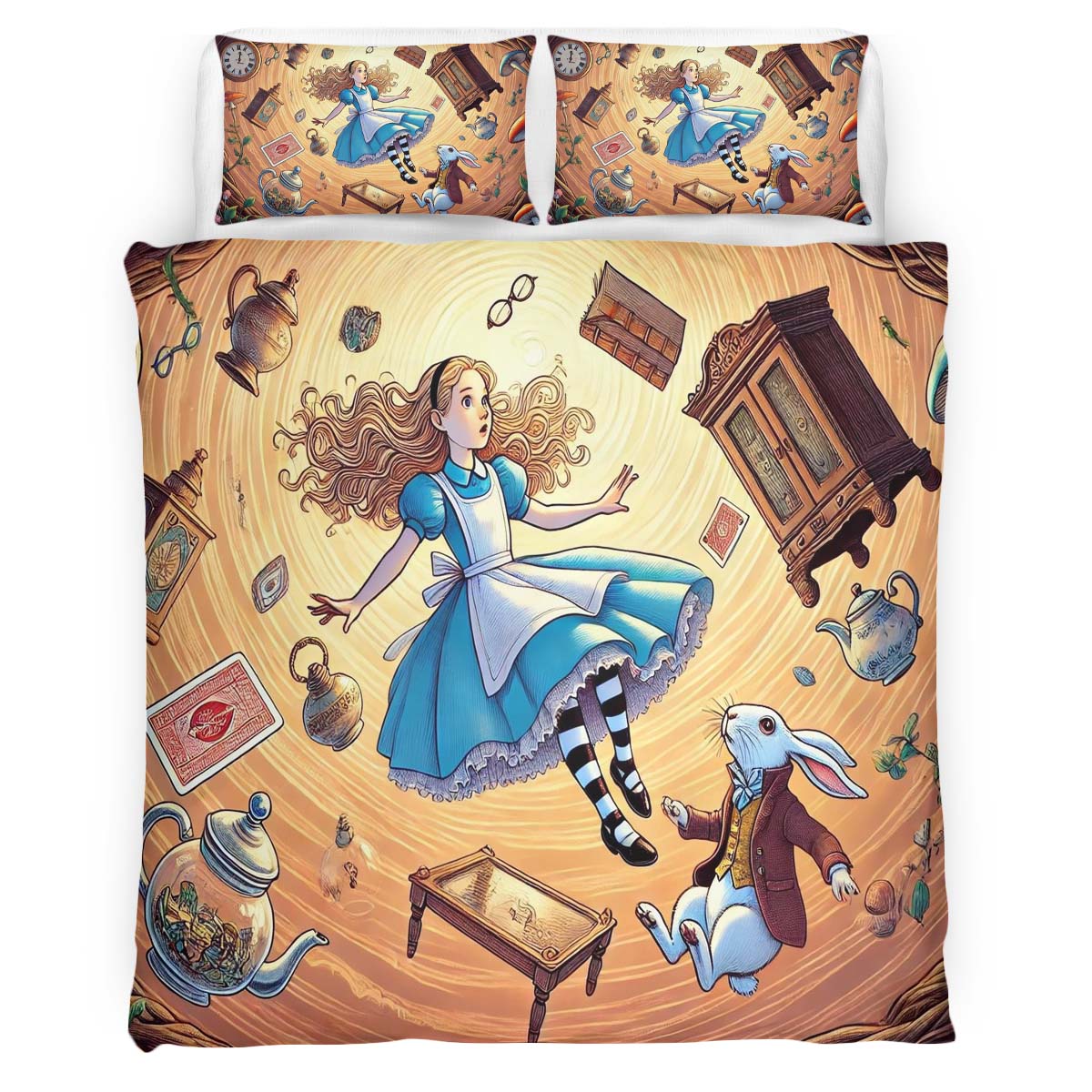 Alice im Wunderland 13 Kinderbettwäsche – Bettwäsche