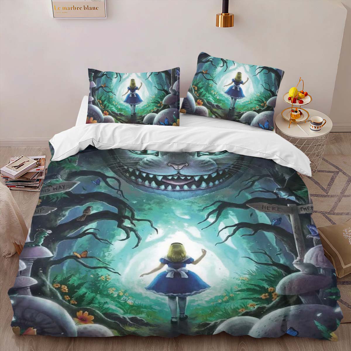 Alice im Wunderland 14 Kinderbettwäsche – Bettwäsche – Bild 2