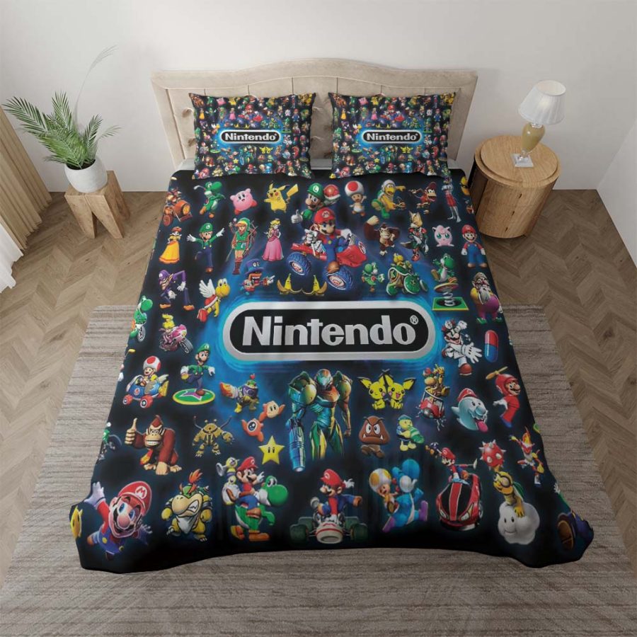 Alle Nintendo Charaktere Kinderbettwäsche - Bettwäsche – Bild 5