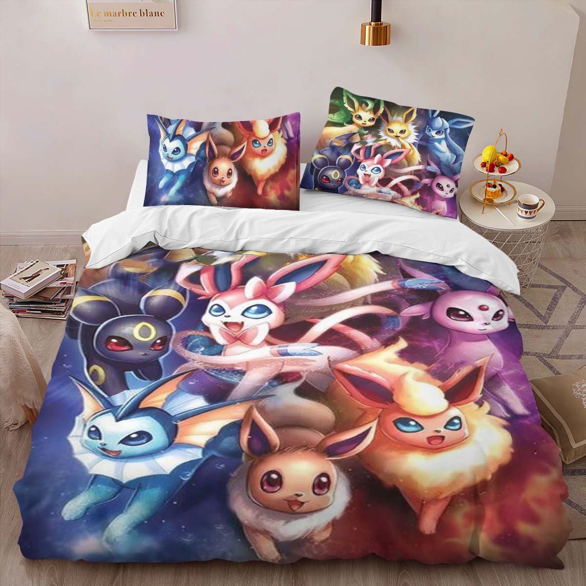 Alle Evoli Entwicklungen Pokemon 1002 Kinderbettwäsche – Bettwäsche – Bild 2
