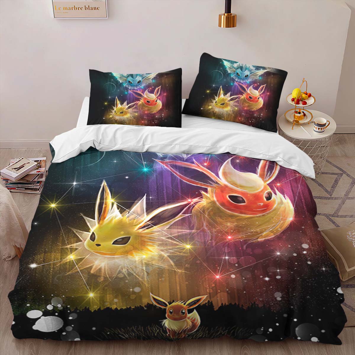 Alle Evoli Entwicklungen Pokemon 1005 Kinderbettwäsche – Bettwäsche – Bild 2