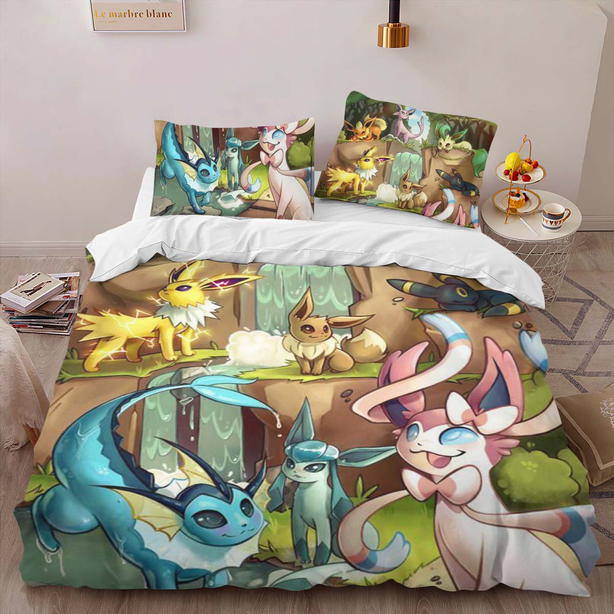 Alle Evoli Entwicklungen Pokemon 1007 Kinderbettwäsche – Bettwäsche – Bild 2