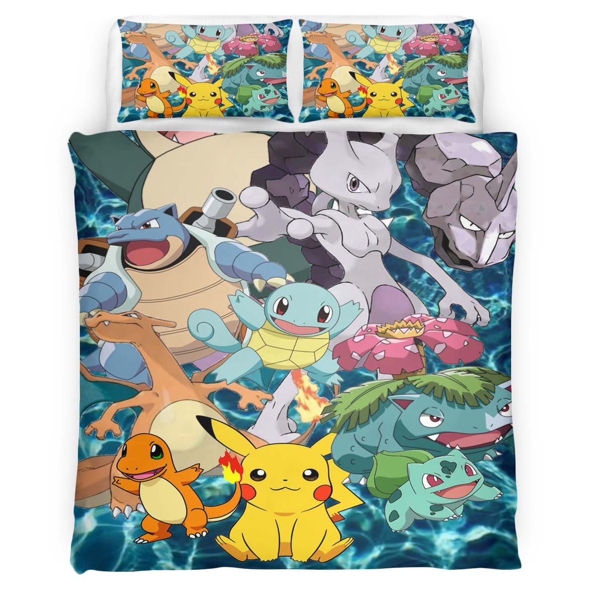 Alle Pokemon 3 Kinderbettwäsche – Bettwäsche