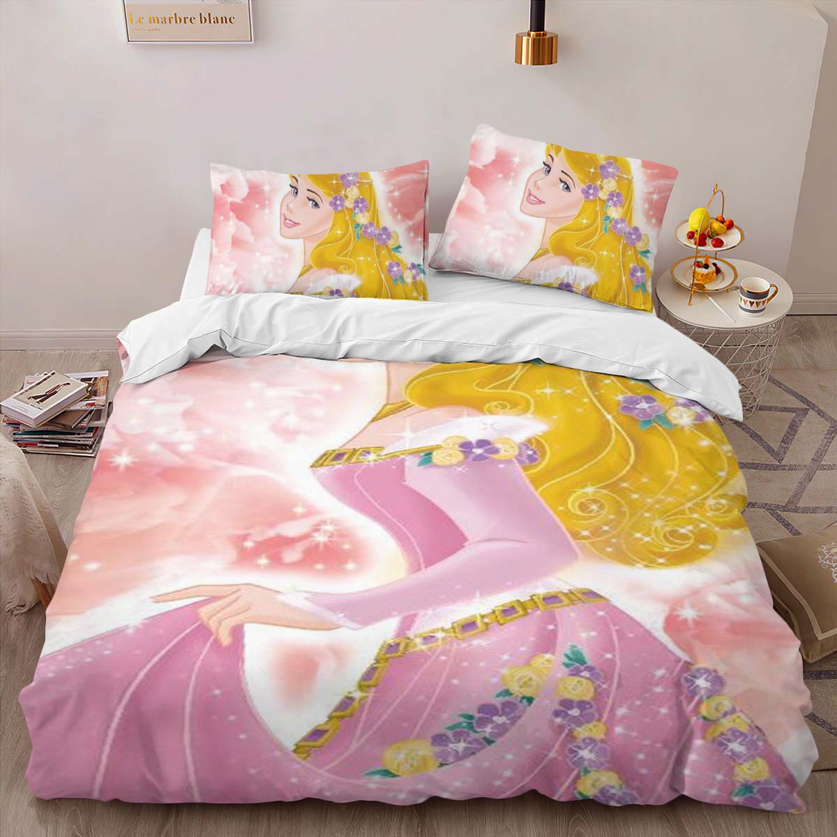 Dornröschen Prinzessin Aurora 01 Kinderbettwäsche – Bettwäsche – Bild 2