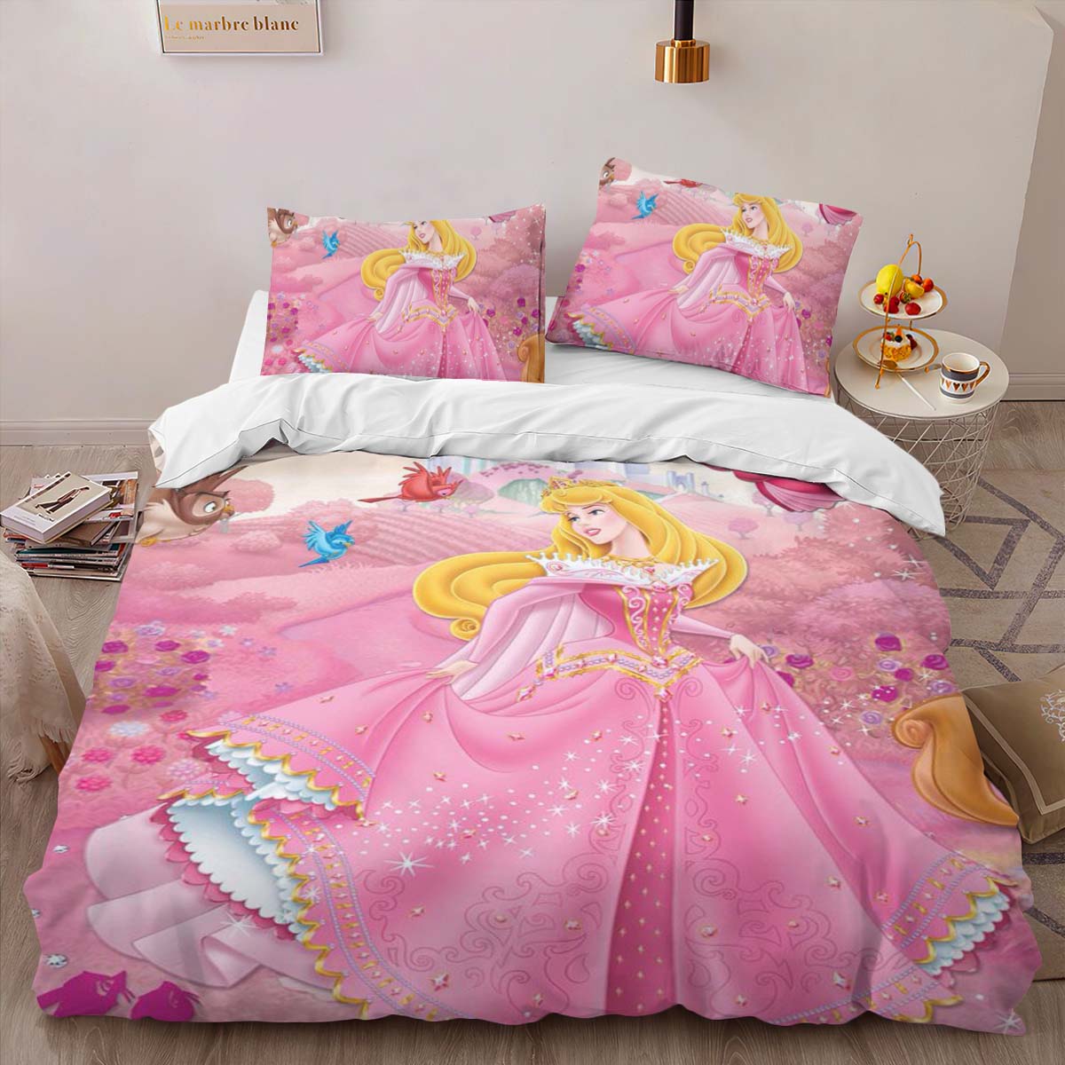 Dornröschen Prinzessin Aurora 04 Kinderbettwäsche – Bettwäsche – Bild 2