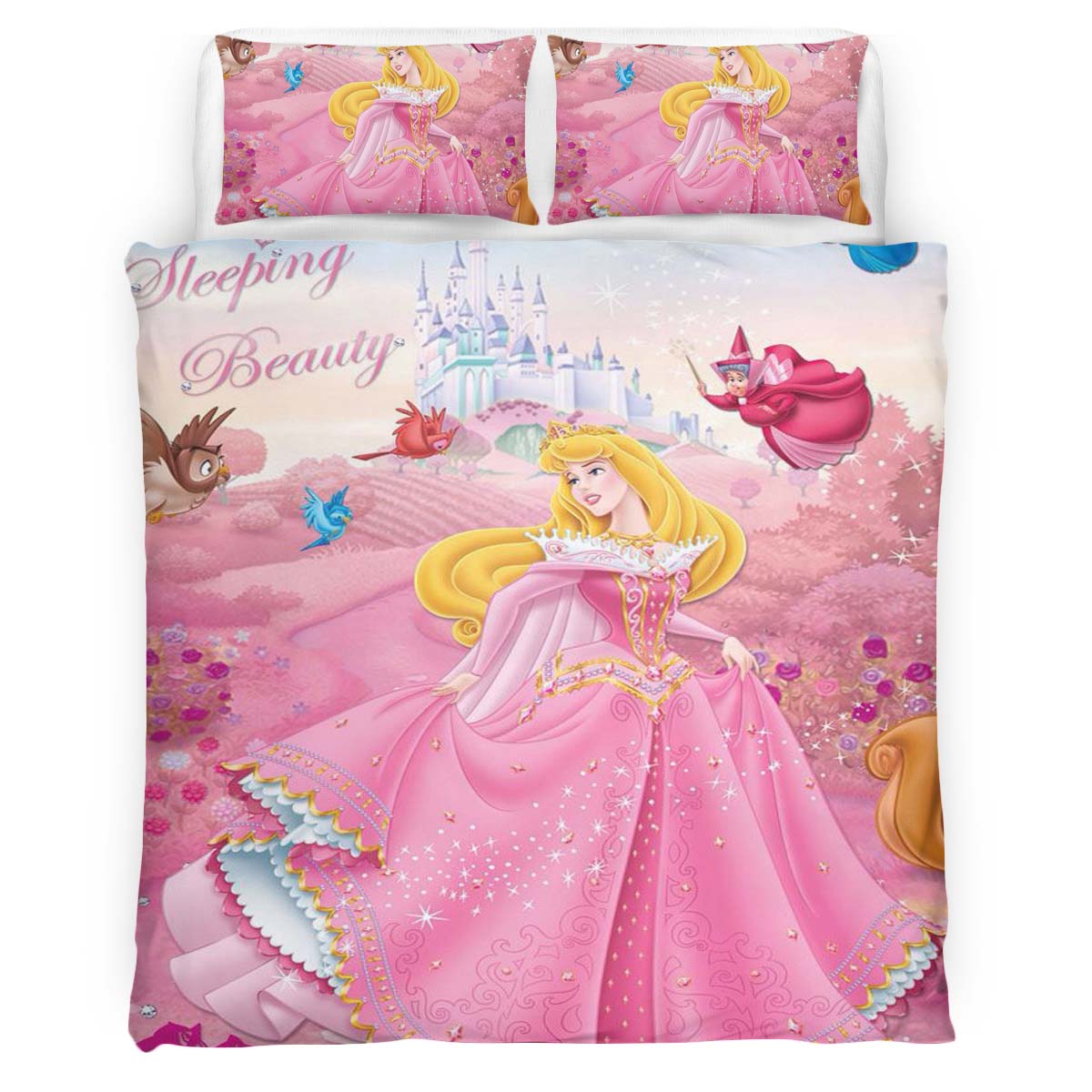 Dornröschen Prinzessin Aurora 04 Kinderbettwäsche – Bettwäsche