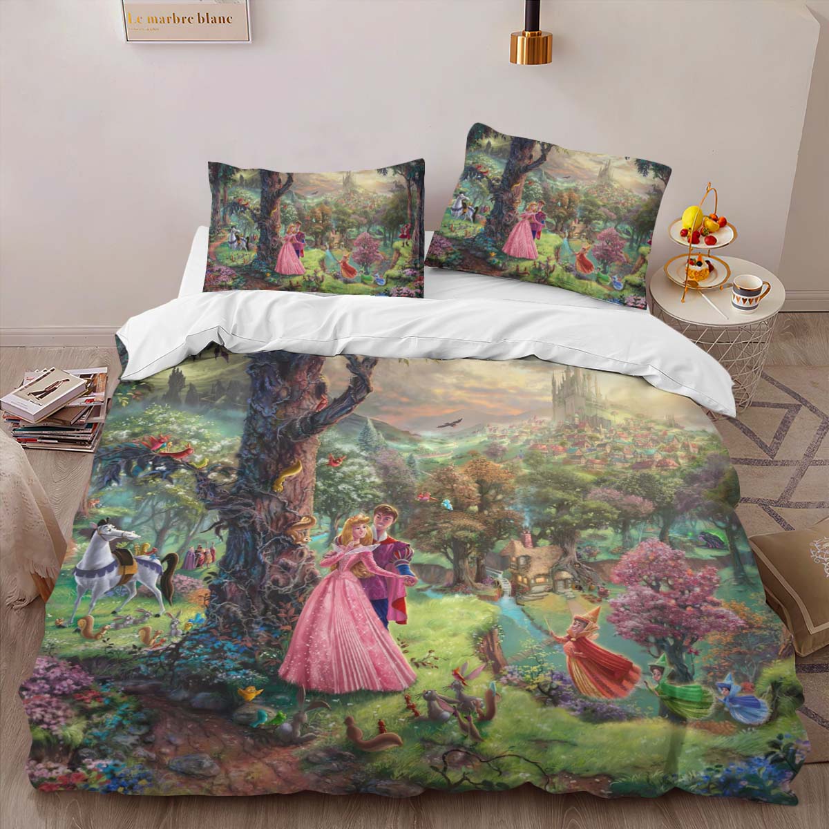 Dornröschen Prinzessin Aurora 06 Kinderbettwäsche – Bettwäsche – Bild 2
