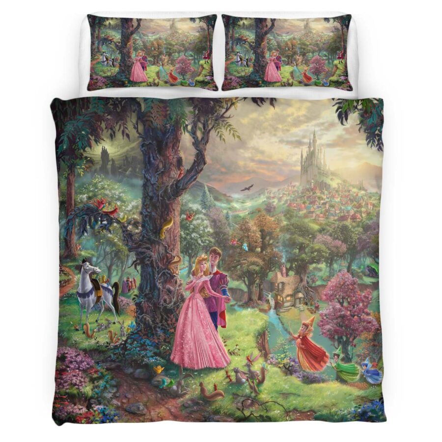 Dornröschen Prinzessin Aurora 06 Kinderbettwäsche – Bettwäsche – Bild 4