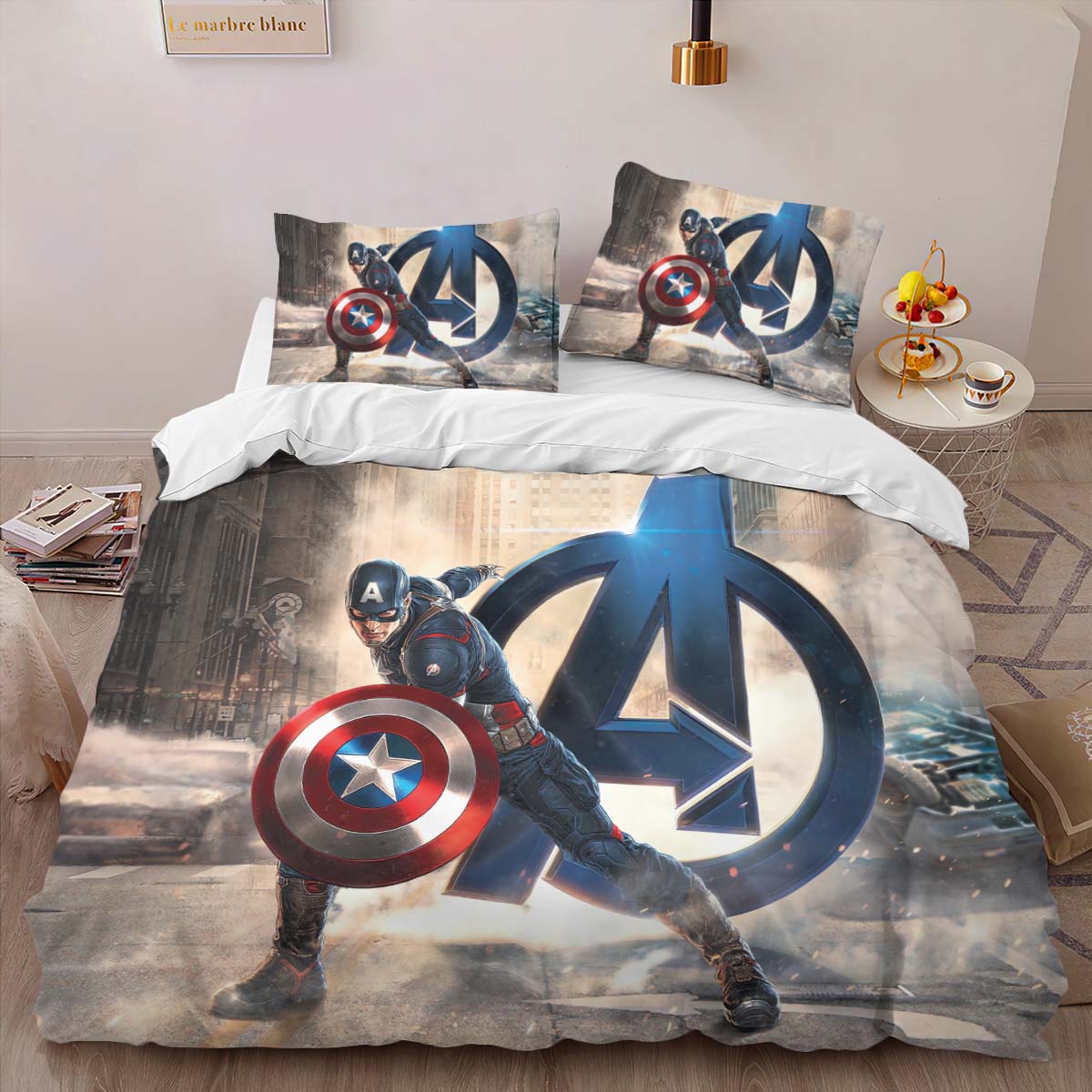 Avengers Age of Ultron Captain America Superheld Kinderbettwäsche – Bettwäsche – Bild 2