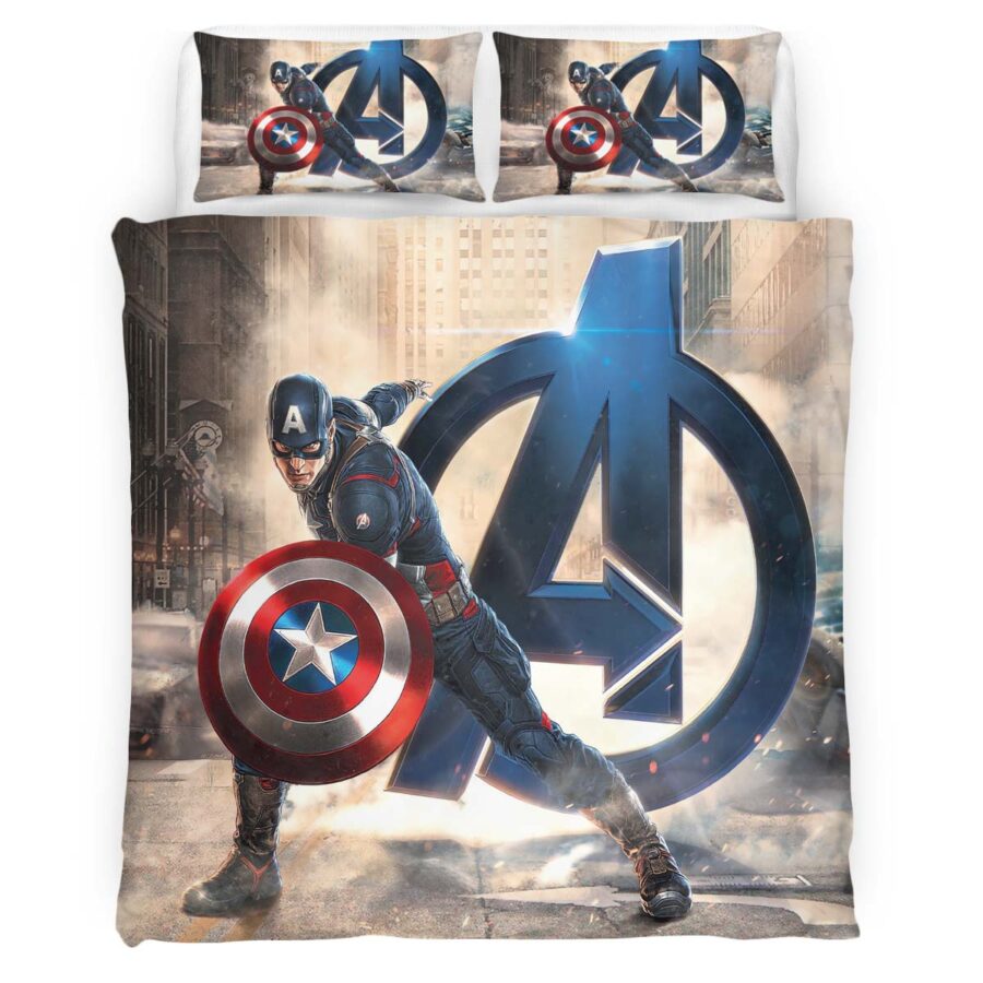 Avengers Age of Ultron Captain America Superheld Kinderbettwäsche – Bettwäsche – Bild 4