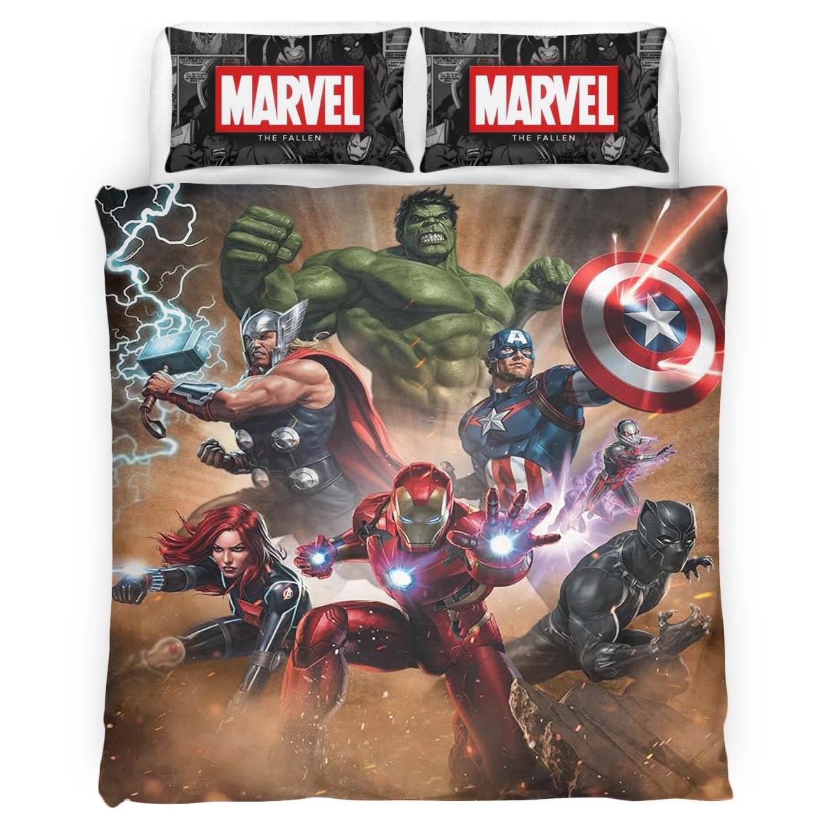 Avengers Marvel 08 Kinderbettwäsche – Bettwäsche