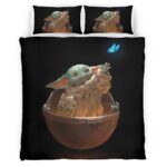Baby Yoda Grogu Star Wars 13 Kinderbettwäsche – Bettwäsche